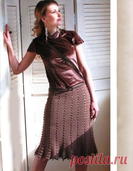Юбка крючком Like lady - САМОБРАНОЧКА рукодельницам, мастерицам