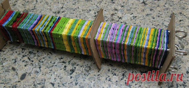 ​Гениально: приспособление для выравнивания и отпаривания мотивов.