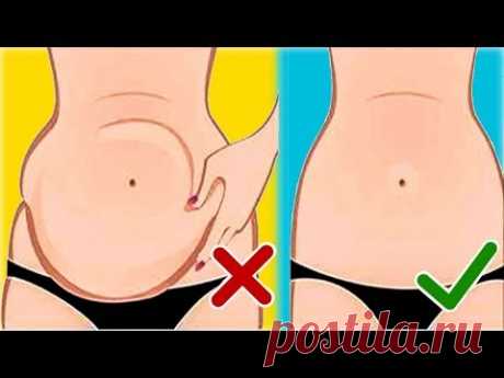 Как легко и быстро избавиться от обвисшего живота?