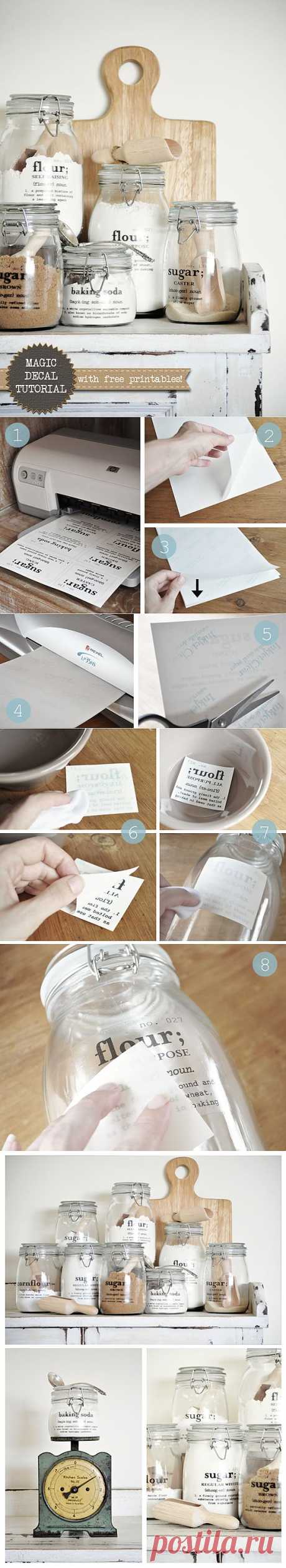 The Painted Hive |   MAGIC Decal Tutorial with Free Printables!