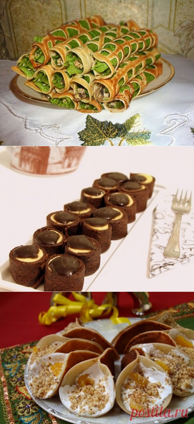 Масленица идет! И вот 5 самых необычных рецептов блинов, от которых все будут в восторге.