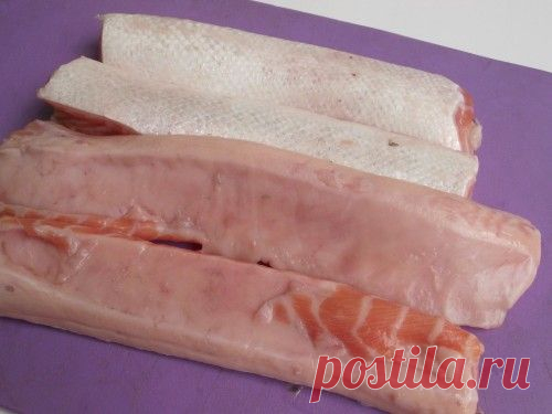 Слабосоленая семга, рецепт приготовления с фото / Простые рецепты