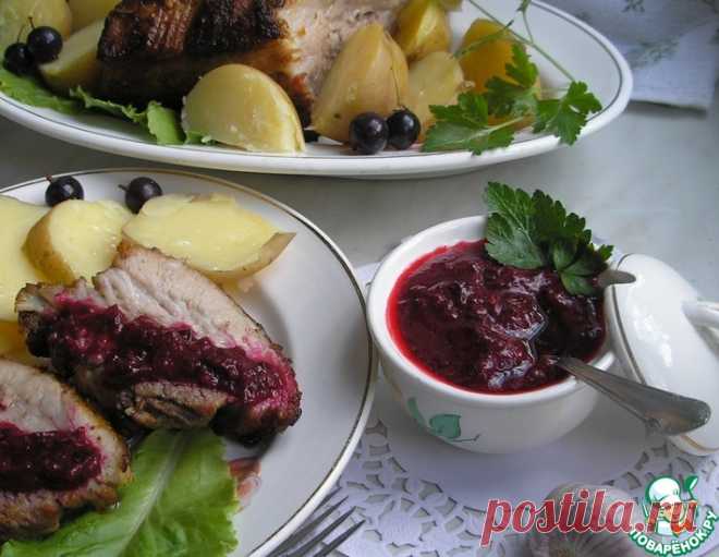 Соус из крыжовника к любому мясу – кулинарный рецепт