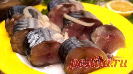 Скумбрия по вкусу, как красная рыба: секретный маринад