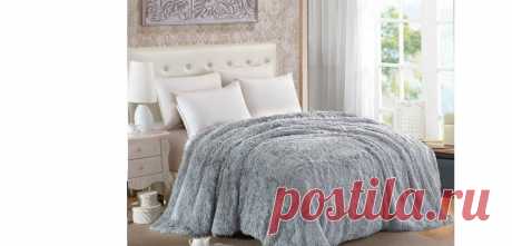 Пушистый плед Lusnug
Благодаря широкому выбору цветов, такой плед впишется в абсолютно любой, даже самый нестандартный интерьер. С его помощью можно накрыть диван, кровать, кресло и привнести в интерьер уют и домашнее спокойствие.