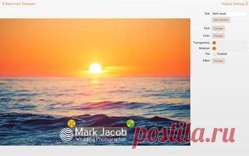 Накладываем водяной знак на фото - Блог - Программы для компьютера - Монобит