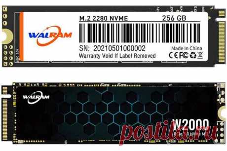 Жесткий диск SSD M.2 для ноутбука Walram 2280 NVME
