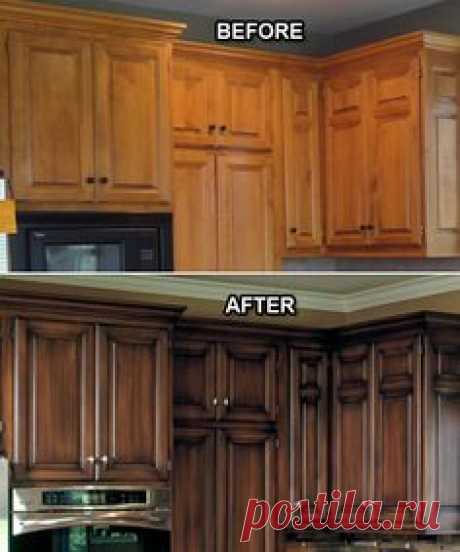 How to Easily Glaze kitchen cabinets ! Great Low Cost High…