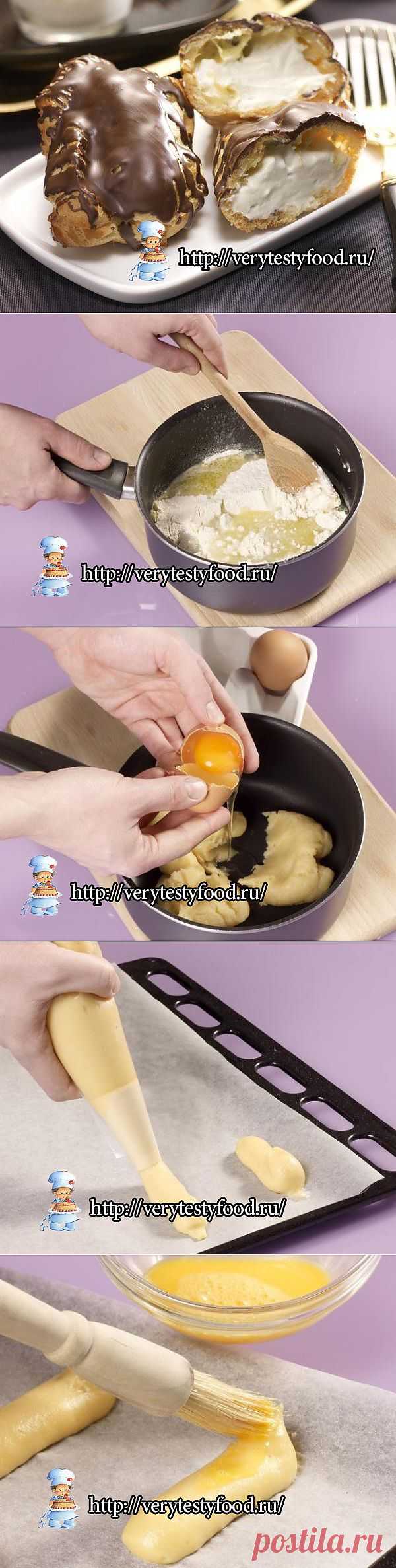 Как приготовить эклеры? | Рецепты для духовки