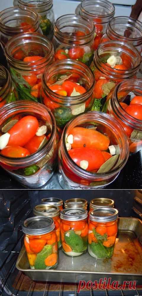 Консервирование и домашние заготовки в духовке.