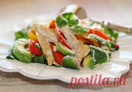Салат из курицы с авокадо &quot;Птица-адвокат&quot;