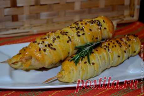 Закусочные шашлычки в тесте