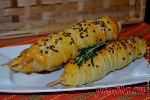Закусочные шашлычки в тесте