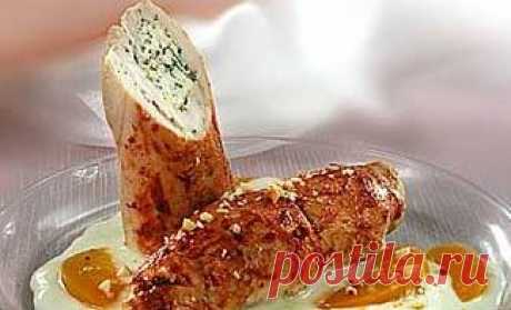 Куриные рулеты в персиковом соусе, пошаговый рецепт с фото