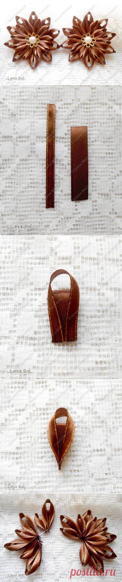 МК ЦВЕТОВ И ЛЕПЕСТКА "МОЛОЧНЫЙ ШОКОЛАД" | Сделай сам!