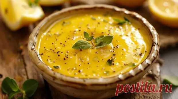 Рецепт соуса из масла, горчицы и лимона - Будет вкусно - Социальная сеть 