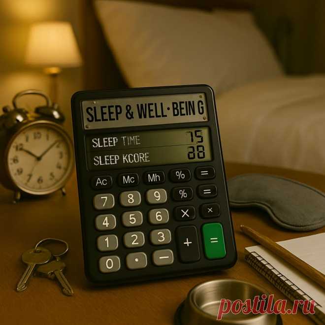 Калькулятор счастья и продуктивности сна