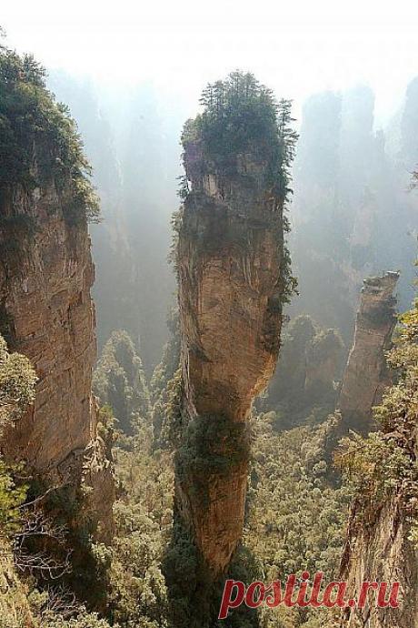 Горы из фильма Аватар