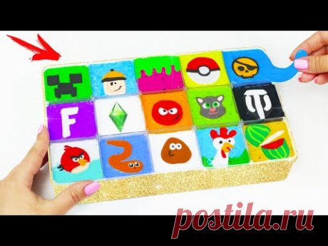 ОЧЕНЬ МНОГО СЛАЙМОВ как Майнкрафт, ROBLOX, BRAWL STARS | ПРИДУМАЛА НОВЫЙ SLIME BOX Игры на IPHONE 11