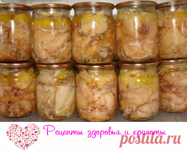 ВКУСНЕЙШАЯ ДОМАШНЯЯ ТУШЕНКА ИЗ КУРИЦЫ | WebVinegret