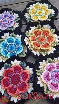 Сказочно красивый плед — Сделай сам, идеи для творчества - DIY Ideas