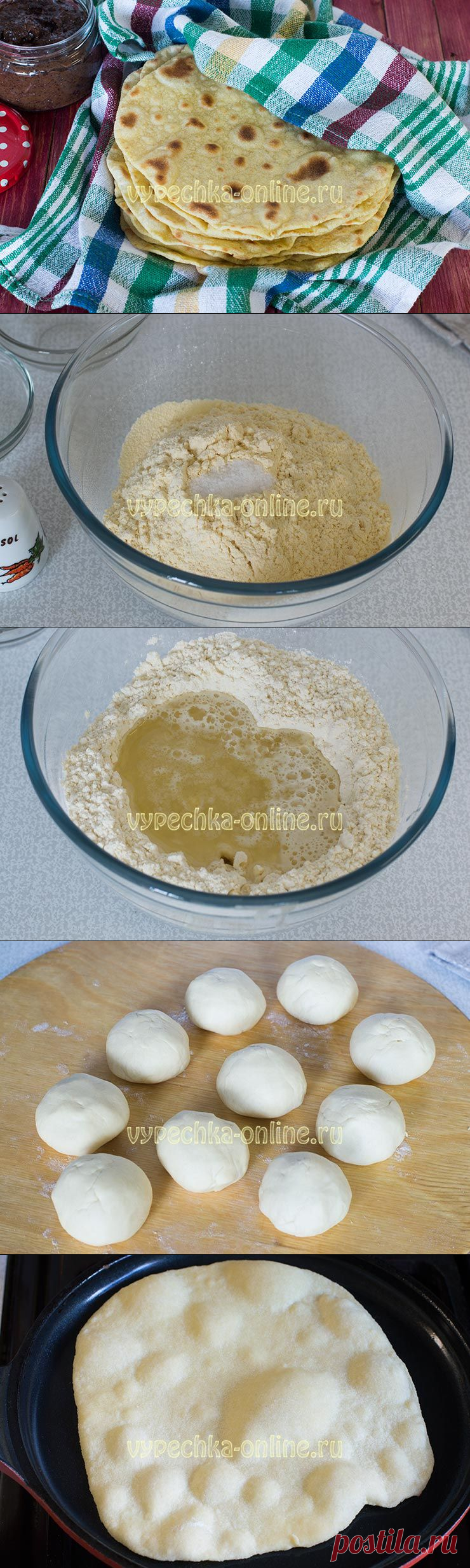 ✔️Мексиканская тортилья – кукурузная лепешка на сковороде, рецепт с фото в домашних условиях