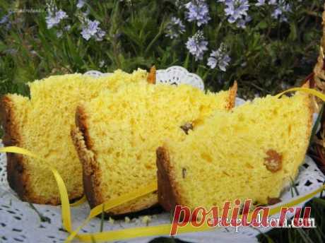Солнечный кулич » Домашние кулинарные рецепты с фото