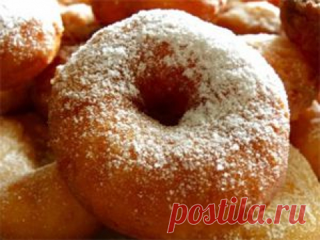 Творожные пончики