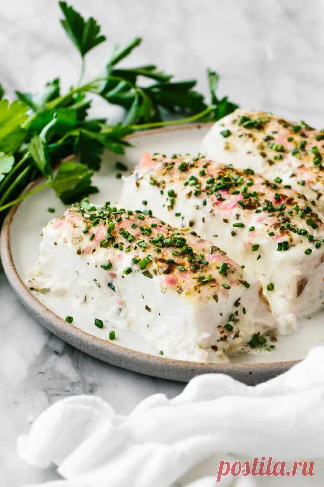 Easy Baked Halibut | Downshiftology