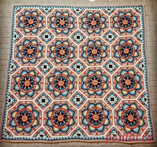 Яркий веселый плед — DIYIdeas