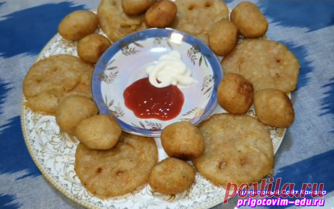 Лепешки из картофельного пюре обжаренные в растительном масле | Простые пошаговые фото рецепты | Яндекс Дзен