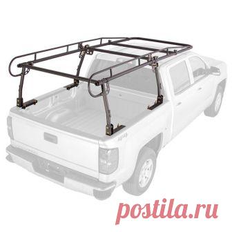 Apex Универсальный Стальной Пикап Стойки Всеобщий шкаф тележки вершины устанавливает на приемистости полноразрядных или mid-size для того чтобы транспортировать трапы, древесину, или длинний, громоздкий груз. Получить его сегодня на скидки пандусы!