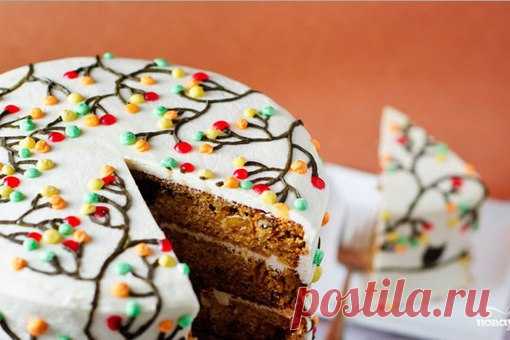 Вкусный торт с орехами

Ингредиенты:
Мука — 3 Стакана
Масло сливочное — 500 Грамм (половина - в крем, половина - в тесто)
Сахар — 1.5 Стакана (стакан - в тесто, полстакана - в крем)
Кленовый сироп — 1.5 Стакана (стакан - в тесто, полстакана - в крем)
Орехи грецкие измельченные — 1 Стакан
Молоко — 0.5 Стакана
Пекарский порошок — 2 Чайных ложки
Соль — 1 Чайная ложка
Ванильный сахар — 4 Чайных ложки (половина - в тесто, половина - в крем)
Сливки — 2 Ст. ложки
Яйца — 4 Штуки

...