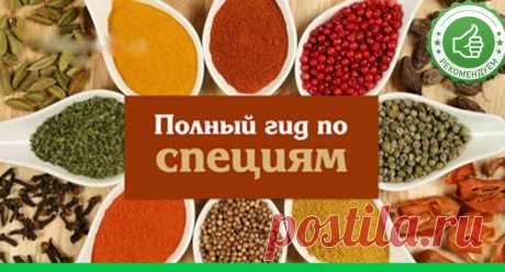 Полный список специй: что к чему подходит! - Супер шеф