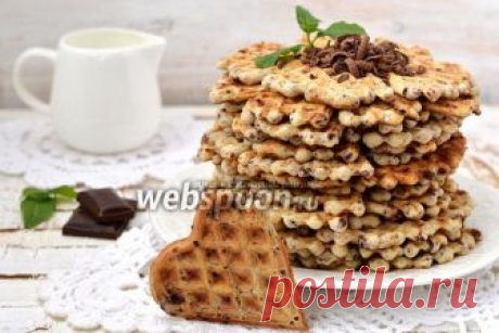 Вафли с шоколадом рецепт с фото, как приготовить на Webspoon.ru