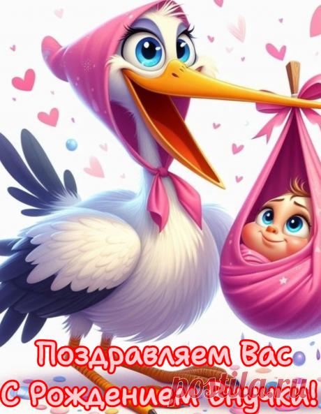 Мы желаем, чтобы Ваша внучка
Улыбалась каждый миг для Вас,
Приносила радость и веселье,
Не падали слезинки с ее глаз.