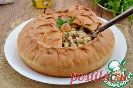 Пирог с мясом и картофелем - кулинарный рецепт