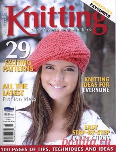 Australian Knitting vol. 4 № 1 Summer - Autumn 2012 - Китайские, японские - Журналы по рукоделию - Страна рукоделия