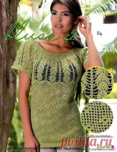 Подборочка туник - Все в ажуре... (вязание крючком) - Страна Мам