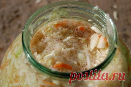 Вкусная хрустящая квашеная капуста в рассоле. » Женский сайт InfoWoman.com.ua. Полезные советы для женщин