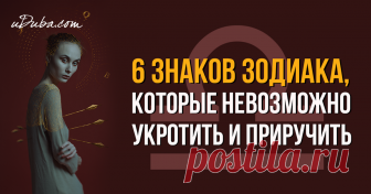 Среди всех знаков зодиака, некоторых приручить и укротить попросту невозможно. Они либо слишком своевольны, либо слишком упрямы, либо слишком независимы. Поэтому не тратьте свое время и нервы на бесплодные попытки – вас в любом случае ждёт огромное разочарование. Проверьте себя, относитесь ли вы к этим шести знакам, которые не поддаются дрессировке?