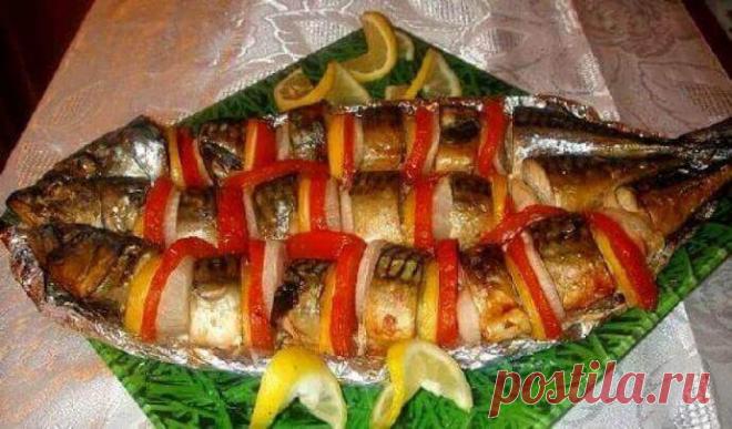 Скумбрия, запеченная в духовке - 5 рецептов