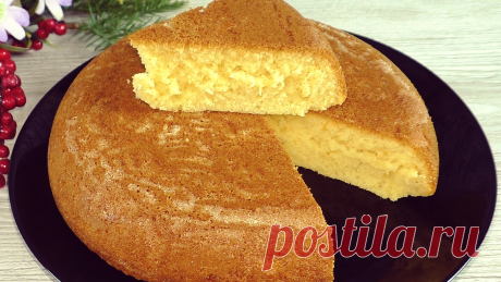 Готовлю сладкий заливной пирог на горячем молоке: мягкая, ароматная и лёгкая в приготовлении выпечка к чаю | Красилова Наталья / Food | Дзен