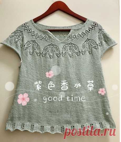 6 связанных спицами кофточек из Китая со схемами | Нескучное вязание в нескучном саду | Дзен