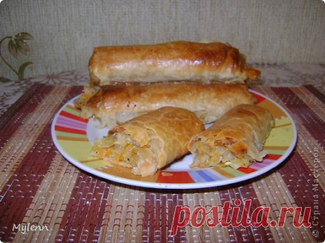 Вкуснейшие капустные трубочки