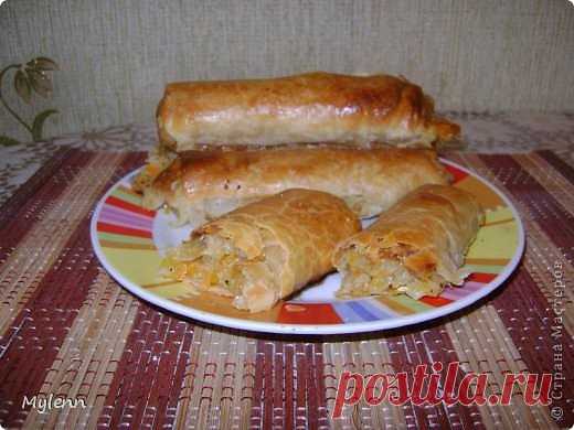 Вкуснейшие капустные трубочки