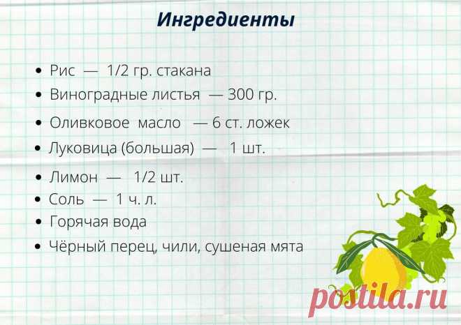 Тонкая, как мизинчик, пряная, как южная ночь: сарма с рисом в оливковом масле | Ем, пишу, считаю | Яндекс Дзен