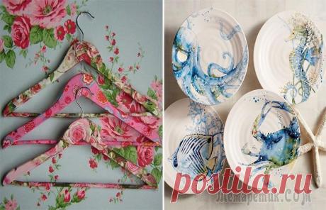 Новая жизнь старых вещей: свежие идеи декупажа своими руками