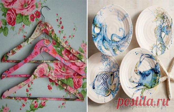 Новая жизнь старых вещей: свежие идеи декупажа своими руками