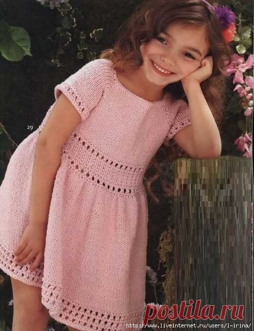 Платье для девочки.